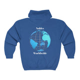 Nobles Worldwide Zip Up Hoodie