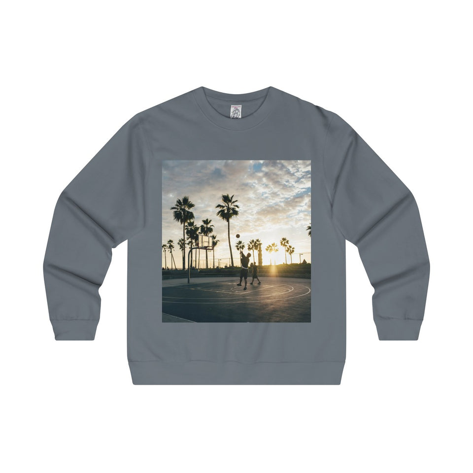 Nobles Basketball Beach Crewneck