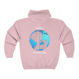 Nobles Worldwide Zip Up Hoodie