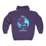 Nobles Worldwide Zip Up Hoodie