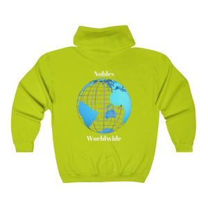 Nobles Worldwide Zip Up Hoodie