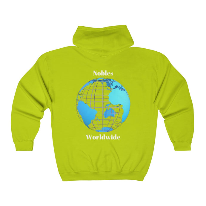 Nobles Worldwide Zip Up Hoodie