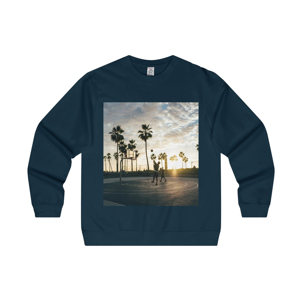 Nobles Basketball Beach Crewneck