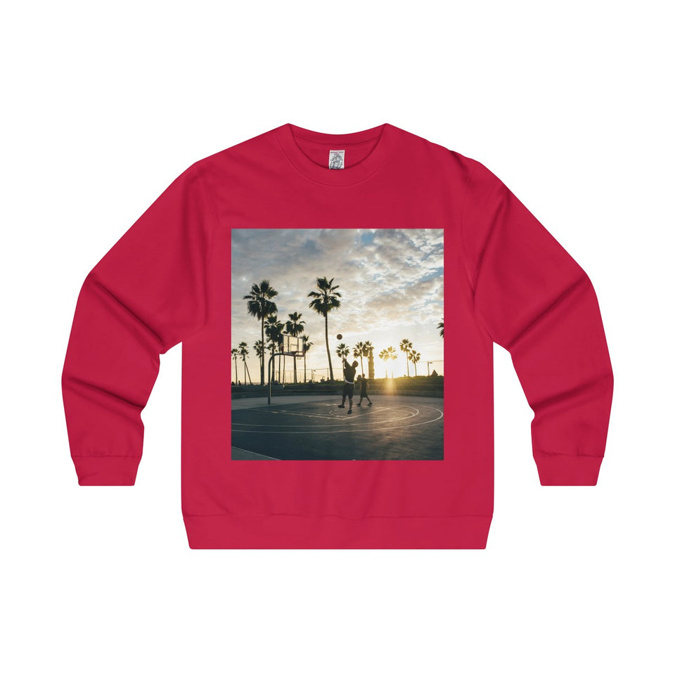 Nobles Basketball Beach Crewneck