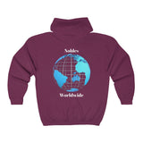 Nobles Worldwide Zip Up Hoodie