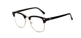 Nobles Half Frame Mirror Sunglasses
